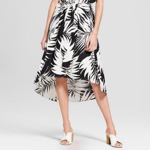 Who What Wear Tropical Skirt